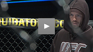 Fighters emerge from London traffic to take their first steps into another war zone - the UFC Octagon.
