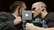Shields comenta como ele se sente em finalmente lutar pelo UFC, enquanto Kampmann fala sobre deteriorar os planos do estreante da noite.