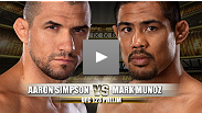 UFC&reg; 123 Peleas preliminares: Aaron Simpson vs Mark Mu&ntilde;oz