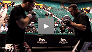 UFC Lightweight Champion Frank Edgar and Contender Gray Maynard's boxing coaches on how far their fighters have come in the stand up game.