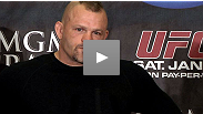 Dana White announces UFC Hall of Famer Chuck Liddell's next move at the UFC 125 press conference in Las Vegas, Nevada.