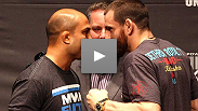 BJ Penn and Jon Fitch evaluate one another's strengths, strategy and anatomy at the UFC 127 pre-fight press conference.