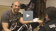 Fighters get their hands wraped hours before their fights