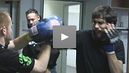 See Fighters hit mits as they prepare for thier fights
