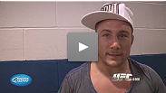 Wrestler Mike Pierce scores his first Octagon finish with a game plan that did not disappoint.