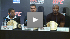 Coletiva do UFC no Rio: Shogun, Aldo, Gracie