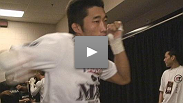 Dong Hyun Kim Locker Room Warmup