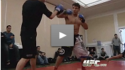 Frank Mir and Cheick Kongo heat up at open workouts
