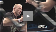 Fighters get there last chance to warm up inside the Octagon&trade;