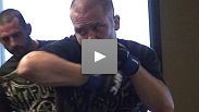 Fighters prepare for their fights at The Ultimate Fighter Finale