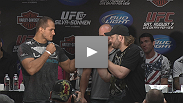 Hear how the high-profile heavyweights are dealing with being in the shadow of the main event's hype - and what it means for the winner at UFC 117 to get a title shot.