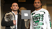 UFC 118 :Fotos de la conferencia de prensa en Boston .