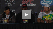 Freshly-minted UFC 128 headliners Jon Jones and Shogun Rua discuss their March 19 title bout after Jones' dominant win at UFC 126.