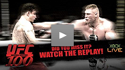See the highlights from UFC&reg; 100