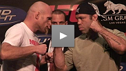 Wanderlei Silva and Keith Jardine at the UFC 84 Press Conference.