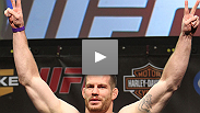 Headliner Marquardt talks about his first-round flurry, coming off a big loss and why he got sweaty on purpose to defend against Palhares' killer heel hooks.