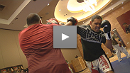 Expert practitioners, expert entertainers - hear from Minotouro, Mr. Wonderful, Rumble and the Outlaw at open workouts.