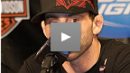 Fighters honor Jens Pulver at post-fight press conference