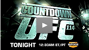 Countdown to UFC 114 premieres Wednesday night on Spike