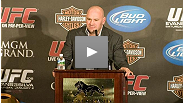 Dana White talks about the fights and the crowd at UFC 108