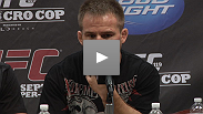 Sean Sherk and Evan Dunham discuss their incredible Fight of the Night, moral victories, and giving the fans their money's worth with the media following UFC 119 on Saturday night.
