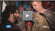 Charlie Brenneman returned to his wrestling roots to score a convincing win in front of US Troops - including his brother.