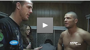 Handsome Matt returns to form and compares notes with Cole Miller compare notes after their "elevator fight."