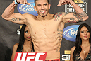 UFC Fight for the Troops Weigh in: Damarques Johnson
