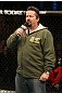 Entertainer, Terry Fator, sings the National Anthem.