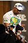UFC 128: Pre-Fight Press Conference: (L-R) Shogun Rua
