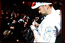 UFC 128: Pre-Fight Press Conference: (L-R) Shogun Rua