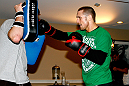 UFC 128 Open Workouts: Eddie Wineland