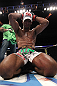 UFC 128: Edson Barboza celebrates his win