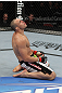 UFC 128: Luiz Cane celebrates his win