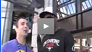 UFC 123's Phil Davis interviews fans in Boston, screen-tests for a sci-fi movie and impersonates other fighters in this uncensored man-on-the-street segment done for Ustream.tv.