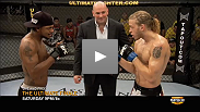 Michael Johnson e Jonathan Brookins vao batalhar no sabado pelo direito de ser chamado 'The Ultimate Fighter'. Veja como eles ganharam essa chance lutando nas semifinais!
