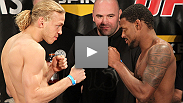 Veja todos os lutadores do TUF 12 Finale na balanca da pesagem.