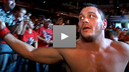 Matt Mitrione explains what makes him "too pretty" and how the hometown crowd helped him - literally-  in a bout that went the distance.