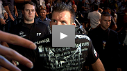 Bader talks about the big step up in competition he just made and what it was like to enter the Octagon against a striker... and a legend.