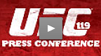 UFC 119 Post-Fight Press Conference