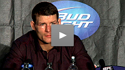 The night's biggest star brings home a win in a Fight of the Night war with Akiyama - hear from Michael Bisping at the post-UFC 120 press conference.