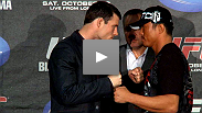 UFC 120: Two international men of mystery - The Count and Sexyama - speak at a lively pre-fight press conference in London.