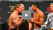 See the UFC 122: Marquardt vs. Okami weigh-in which took place November 12, 2010 in Germany.