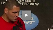 Heavyweight champ Cain Velasquez takes fan questions - and triggers a marriage proposal - in Montreal