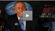 Post fight press conference: Reigning welterweight champ GSP talks about Koscheck's toughness, Jake Shields and a possible date in Toronto.