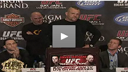 UFC 125 press conference with Dana White, Lorenzo Fertitta, Chuck Liddell and the entire main card of UFC 125