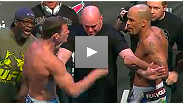 Watch the full UFC 127 weigh-in to see Brian Ebersole's interesting undergarments, the near-scuffle between Bisping and Rivera, and a classic BJ Penn intense staredown with Jon Fitch.