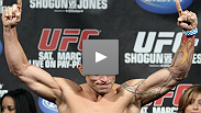 A happy Gleison Tibau comes from behind to defeat Kurt Pellegrino in front of a hostile New Jersey crowd.