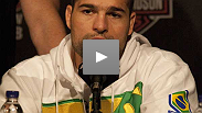 Shogun has it, Bones wants it. Both men talk about the belt, their similarities and what they bring that's different to the UFC 128 main event.