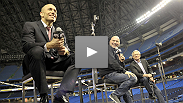 Fans in Toronto flocked to the Rogers Centre for this open Q&A with Dana White, Georges St-Pierre and Tom Wright - watch it here.